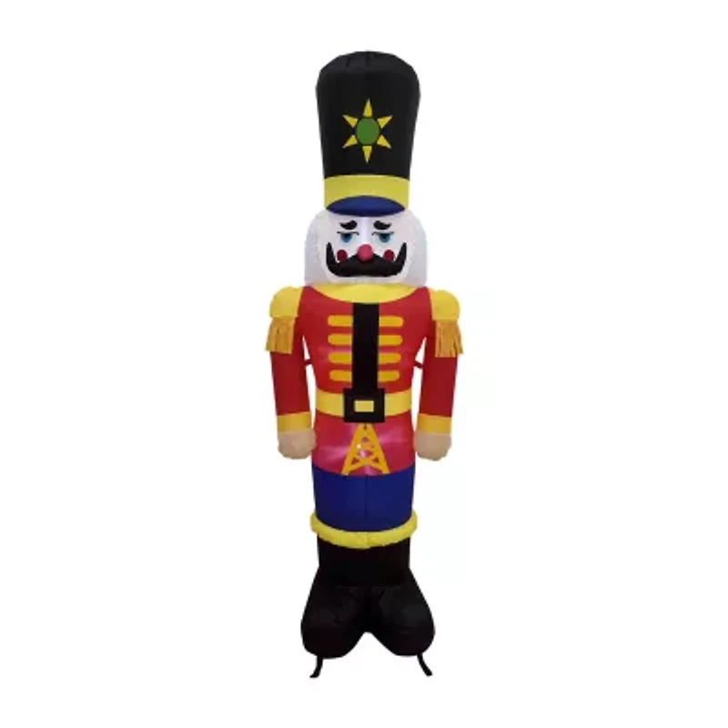 Northlight Lighted Nutcracker Soldier - 6.25ft Christmas Inflatable
