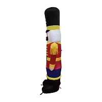 Northlight 6ft Lighted Inflatable Nutcracker Soldier Christmas Inflatable