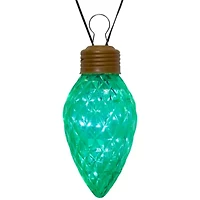 Northlight Led Jumbo C9 Style Commercial - 12ft - Multi-Color - Black Wire - 5ct String Lights