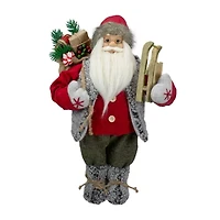 Northlight 18in Standing Carrying Presents And A Sled Christmas Figurine