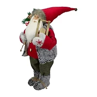 Northlight 18in Standing Carrying Presents And A Sled Christmas Figurine