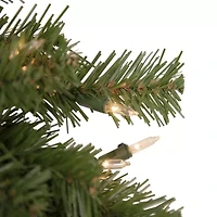 Northlight Pre-Lit Deluxe Dorchester Pine - 18in - Clear Lights Wreath