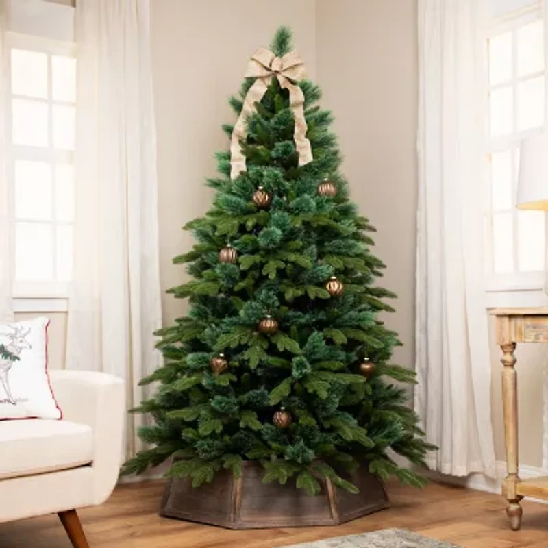 Northlight Real Touch™️ Calloway Fir Full - 6.5ft -Unlit 6 1/2 Foot Fir Christmas Tree