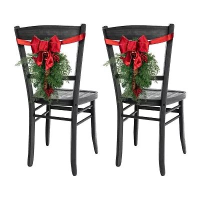 Northlight Set Of 2 Mixed Cedar And Pine Swag