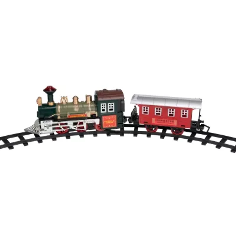 Northlight 8-Piece B/O Red And Green Animated Classic With Sound Christmas Tabletop Decor