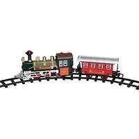 Northlight 8-Piece B/O Red And Green Animated Classic With Sound Christmas Tabletop Decor