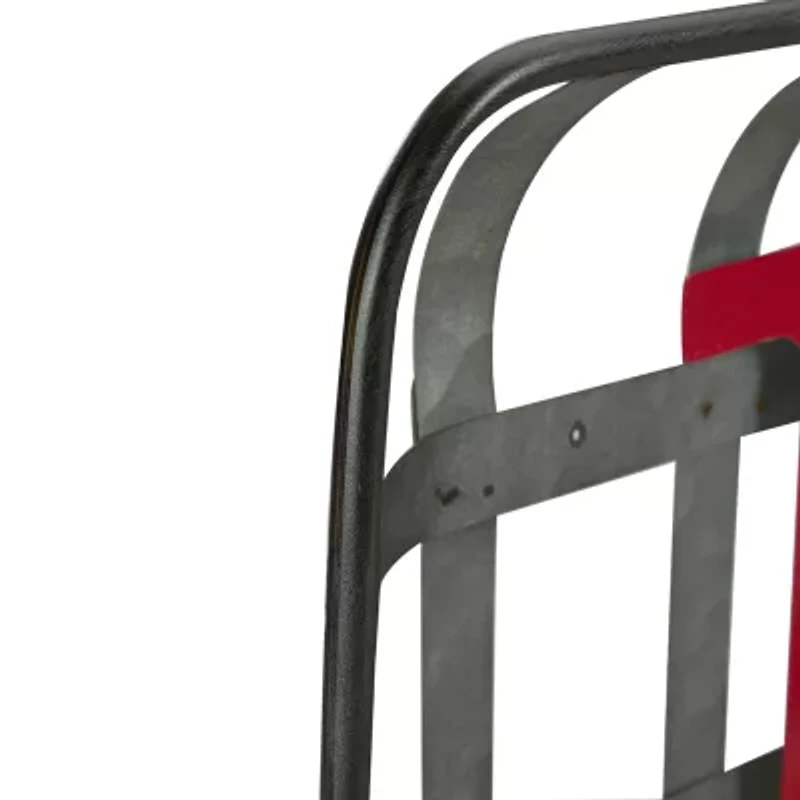 Northlight 30" "Noel" Rustic Tobacco Basket Christmas Tabletop Decor