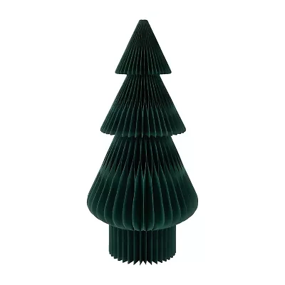 Northlight Accordion Honeycomb Foldable Paper - 3ft - Dark Green 3 Foot Christmas Tree