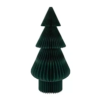 Northlight Accordion Honeycomb Foldable Paper - 3ft - Dark Green 3 Foot Christmas Tree