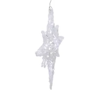 Northlight 24in Pure White Led Twinkle Bethlehem Star Christmas Window Decor