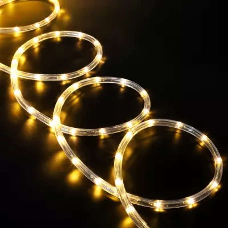 Northlight Warm White Led Outdoor Flexible Rope Light Set 18ft String Lights