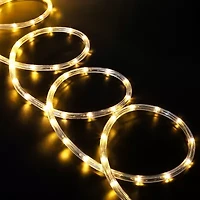 Northlight Warm White Led Outdoor Flexible Rope Light Set 18ft String Lights