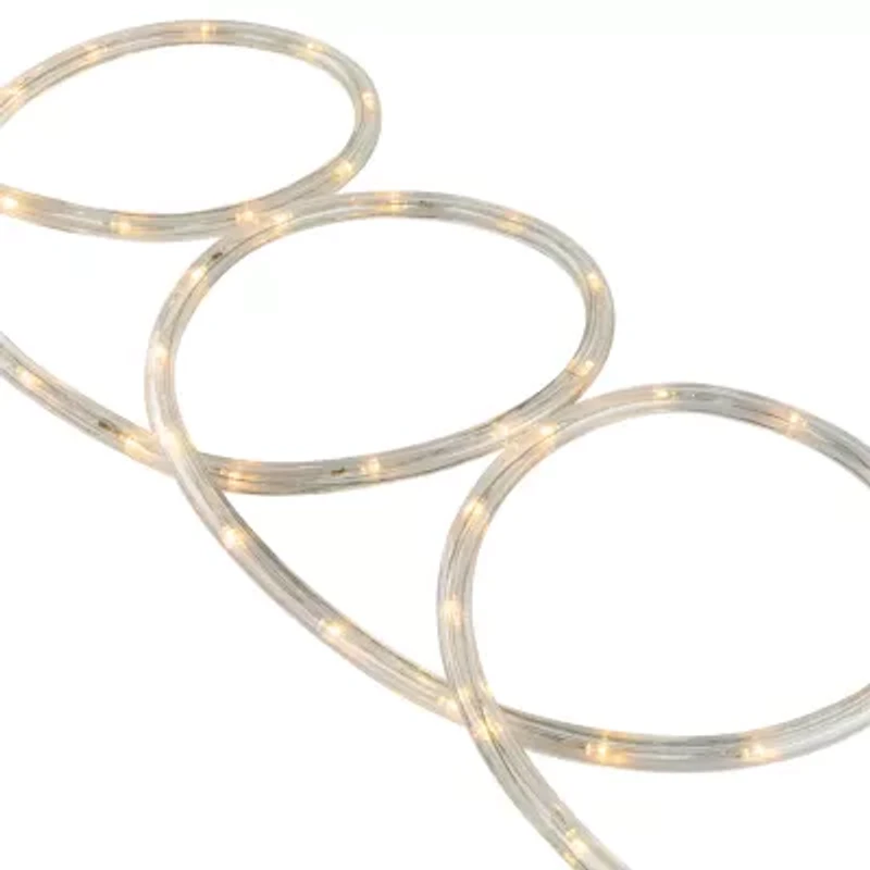 Northlight Warm White Led Outdoor Flexible Rope Light Set 18ft String Lights