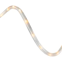 Northlight Warm White Led Outdoor Flexible Rope Light Set 18ft String Lights