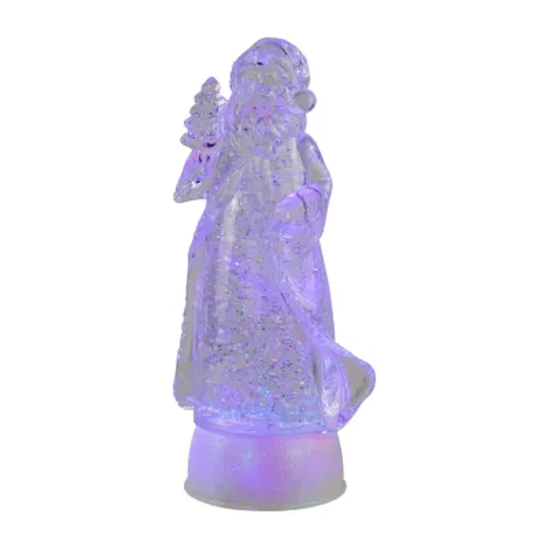 Northlight Led Lighted Color Changing Acrylic Santa Claus - 10in Christmas Tabletop Decor
