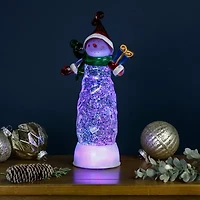 Northlight Led Lighted Acrylic Snowman - 11.5in Christmas Snow Globe