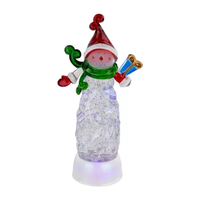 Northlight Led Lighted Acrylic Snowman - 11.5in Christmas Snow Globe