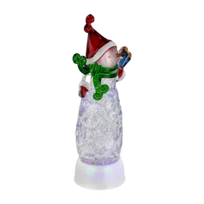 Northlight Led Lighted Acrylic Snowman - 11.5in Christmas Snow Globe