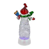 Northlight Led Lighted Acrylic Snowman - 11.5in Christmas Snow Globe