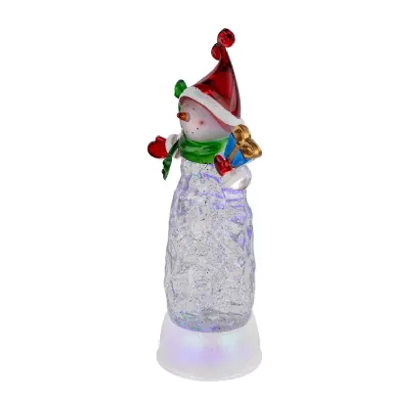 Northlight Led Lighted Acrylic Snowman - 11.5in Christmas Snow Globe