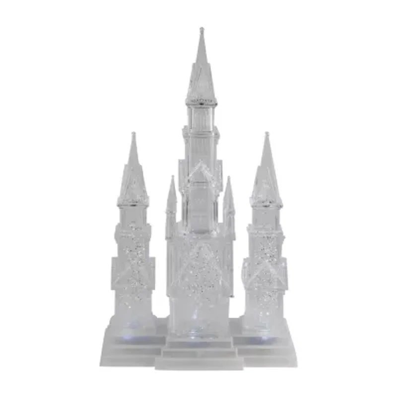 Northlight Led Lighted Winter Church Acrylic - 17.5in Christmas Tabletop Decor
