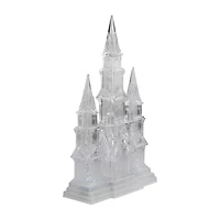 Northlight Led Lighted Winter Church Acrylic - 17.5in Christmas Tabletop Decor