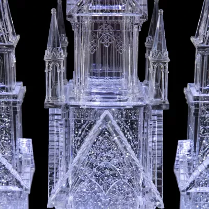 Northlight Led Lighted Winter Church Acrylic - 17.5in Christmas Tabletop Decor