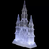 Northlight Led Lighted Winter Church Acrylic - 17.5in Christmas Tabletop Decor