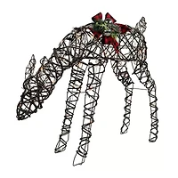 Northlight 39.75in Lighted Reindeer Christmas Yard Art