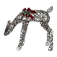 Northlight 39.75in Lighted Reindeer Christmas Yard Art