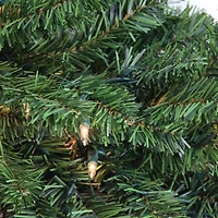 Northlight Pre-Lit Canadian Pine Artificial Teardrop - 52in - Clear Lights Swag