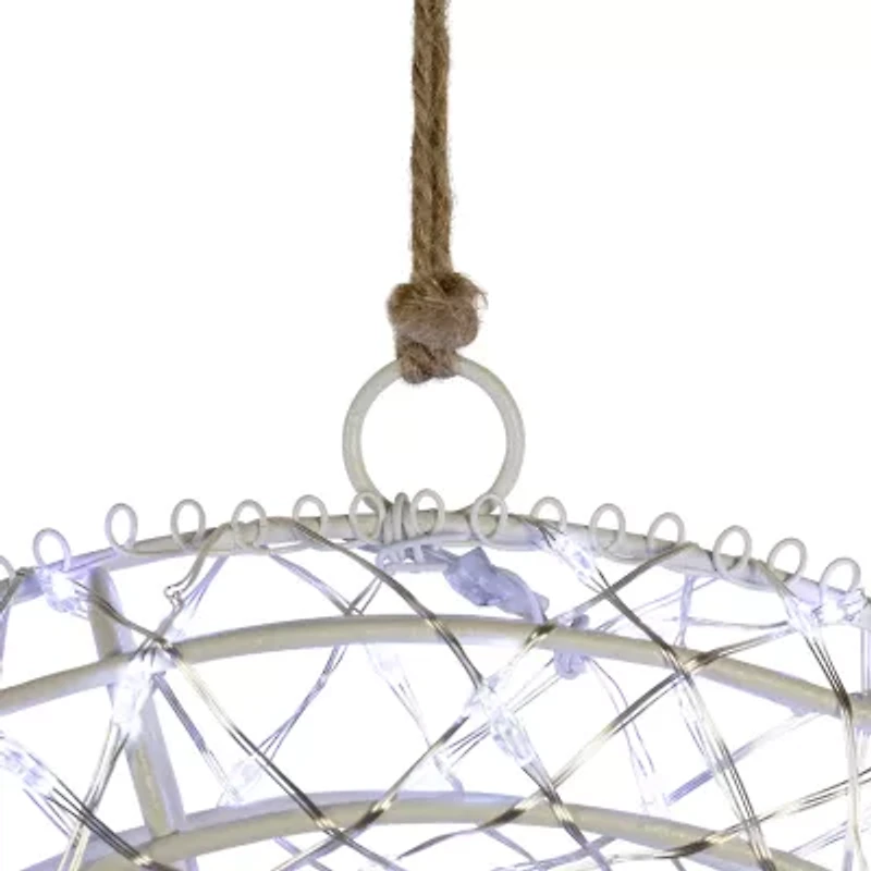 Northlight Led Lighted - 18in - Set Of 2 - Cool White Lights Christmas Window Decor