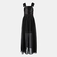 Speechless Big Kid Girls Sleeveless Maxi Dress