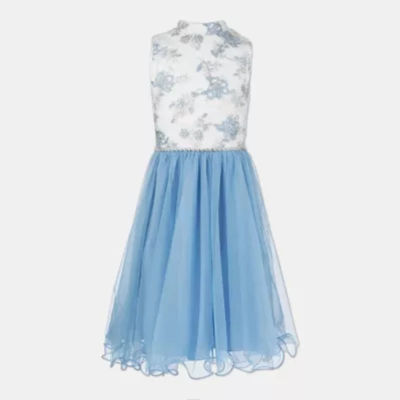 Speechless Big Kid Girls Sleeveless Fit + Flare Dress