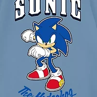 Little & Big Kid Boys Sonic the Hedgehog Fleece Lightweight Varsity Jacket