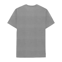 Lightning Mcqueen Mens Crew Neck Short Sleeve Regular Fit Cars Graphic T-Shirt