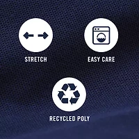 IZOD Performance Comfort Tartan Mens Long Sleeve Classic Fit Stretch Fabric Button-Down Shirt