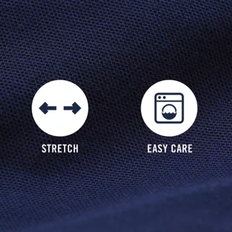 IZOD Saltwater Stretch Sateen 5 Pocket Mens Regular Fit Flat Front Pant