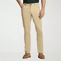 IZOD Saltwater Stretch Sateen 5 Pocket Mens Regular Fit Flat Front Pant
