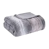 Madison Park Marcelle Faux-Fur Throw