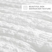 Casual Comfort Textured Seersucker Down Alternative Lightweight Comforter Set