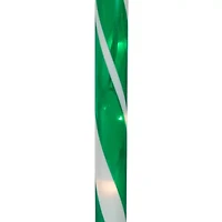 Northlight Lighted Candy Cane Pathway Markers - 28in - Green - Set Of 6 Christmas Yard Art