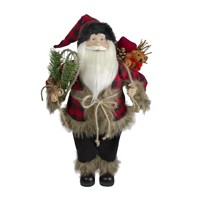 Northlight Standing With Snow Shoes And Bear - 18in Christmas Figurine