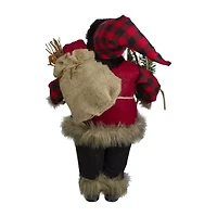 Northlight Standing With Snow Shoes And Bear - 18in Christmas Figurine