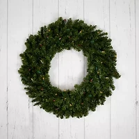 Northlight Pre-Lit Canadian Pine - 30in - Multi Lights Wreath