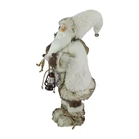 Northlight 12in Snow Lodge With Lantern Christmas Figurine