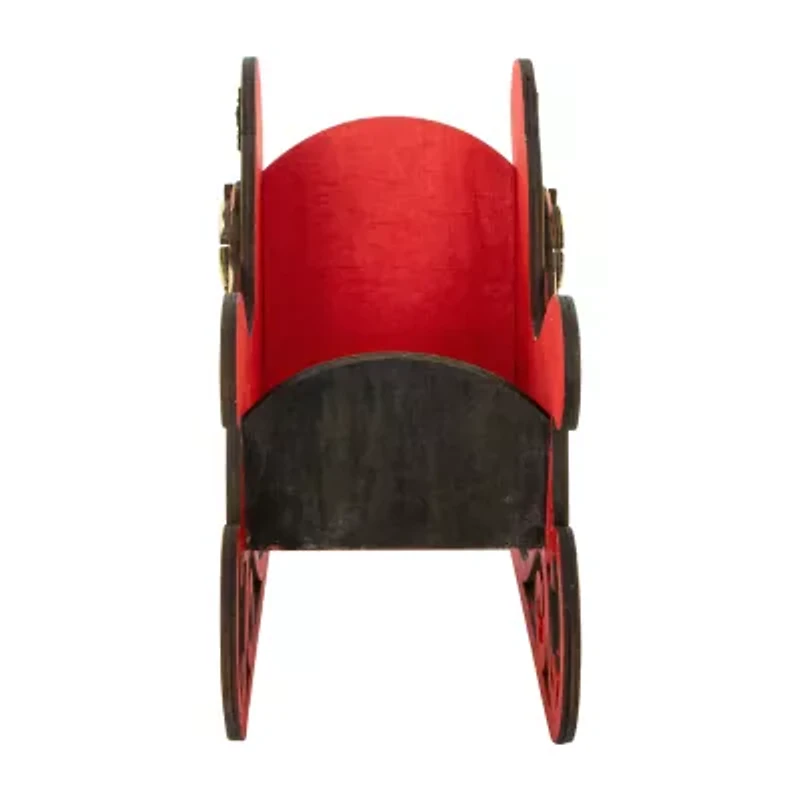 Northlight Santa Claus Inmerry In Sleigh - 11.5in Christmas Tabletop Decor