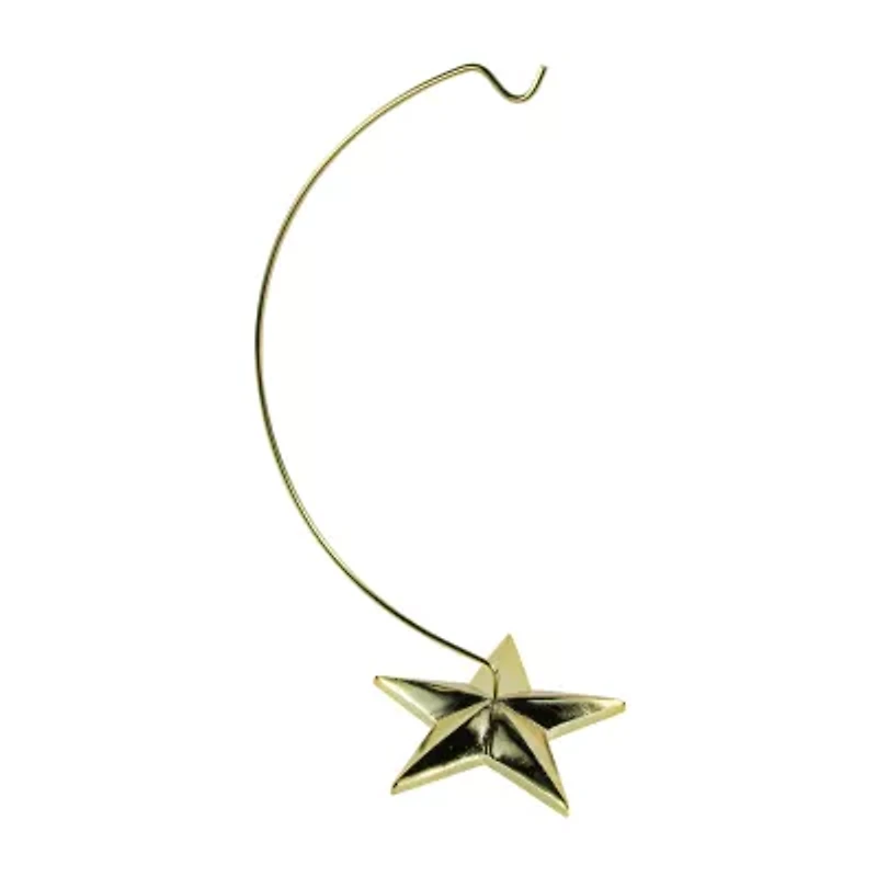 Northlight Star Display Stand - 12.5in - Gold Centerpiece