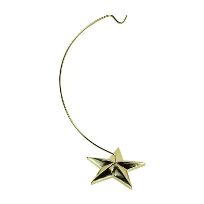 Northlight Star Display Stand - 12.5in - Gold Centerpiece