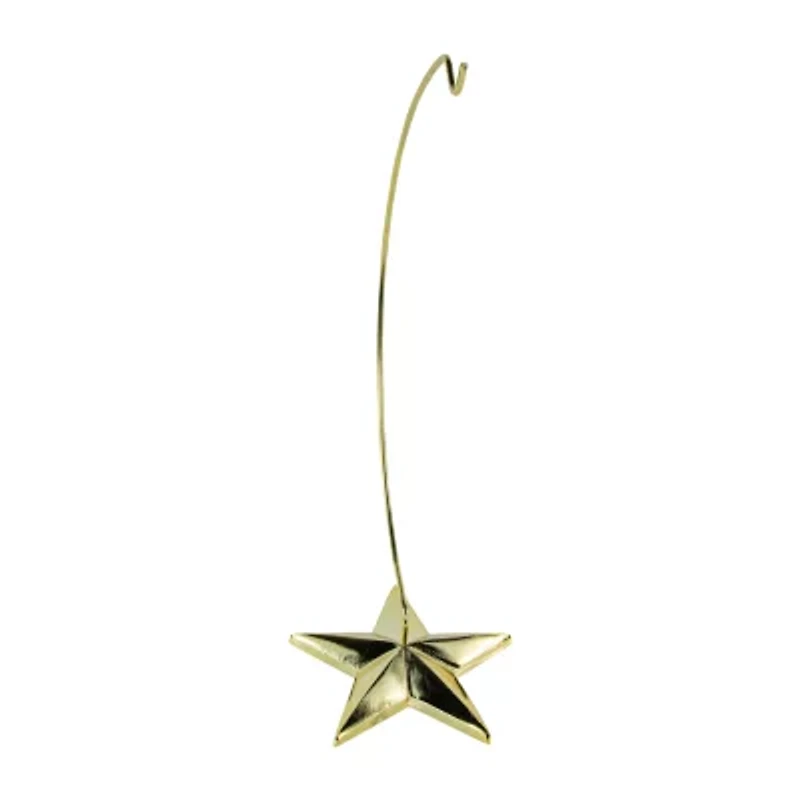 Northlight Star Display Stand - 12.5in - Gold Centerpiece